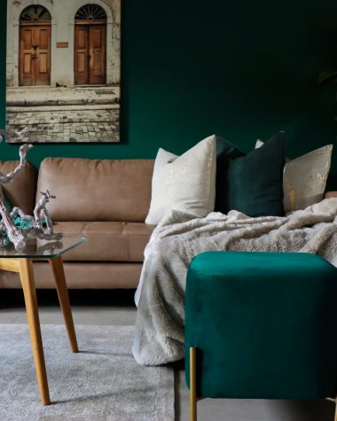 Warm Bohemian Livingroom